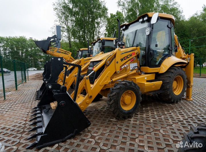 Экскаватор-погрузчик Weichai Heavy WL468-II, 2023