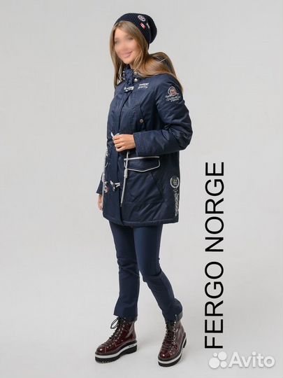 Демисезонная парка-куртка Fergo Norge. Все размеры