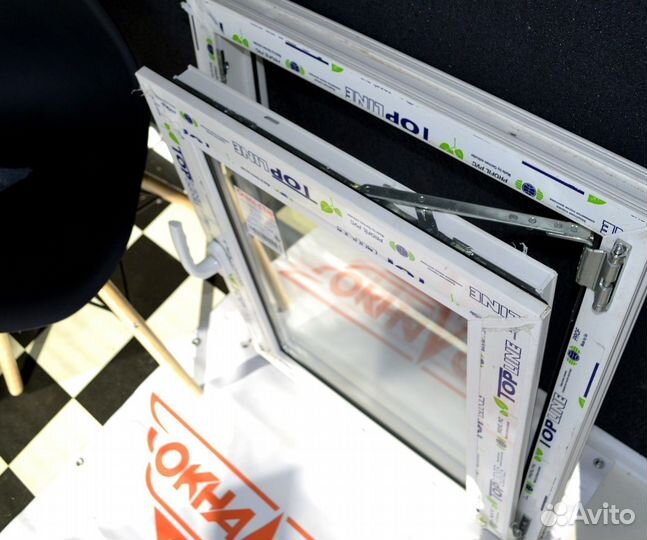 Пластиковые окна 1400х800 мм