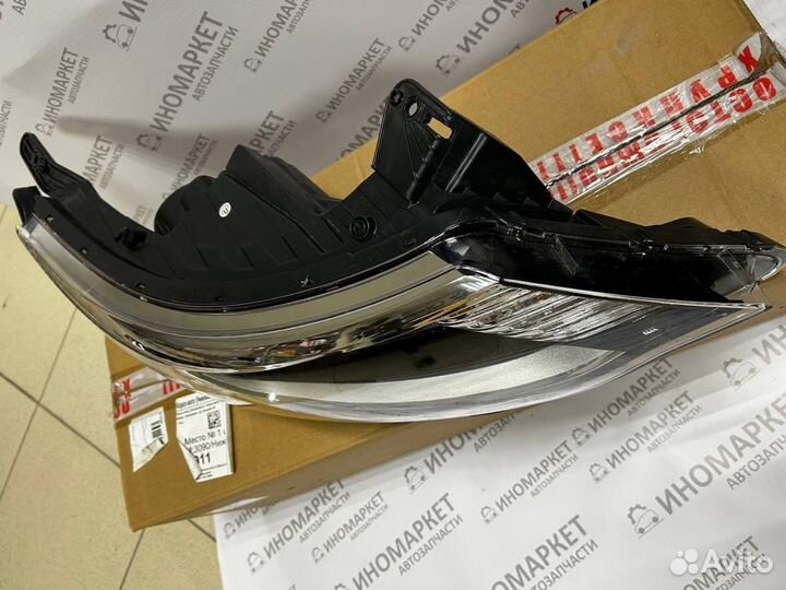 Фара правая под корректор KIA RIO 15-17