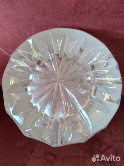 Ваза хрустальная