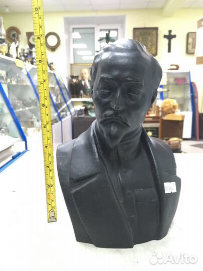 Каслинское литье. Бюст Дзержинского 1957