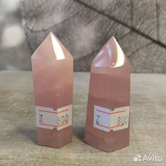 Розовый кварц. Кристаллы