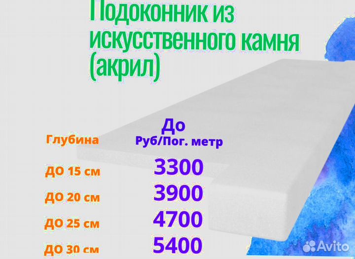 Подоконник гранит