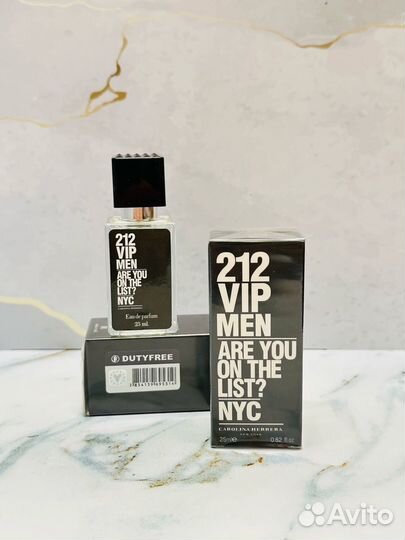 Carolina herrera 212 vip men nyc