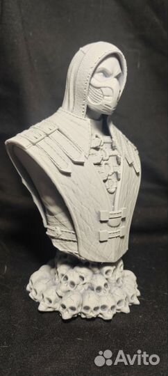 3D Бюст Mortal Kombat Scorpion