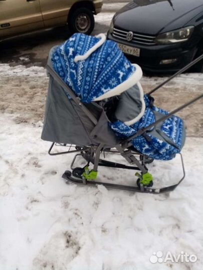 Санки коляска