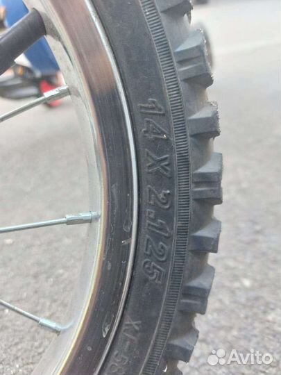 Детский велосипед с родительской ручкой