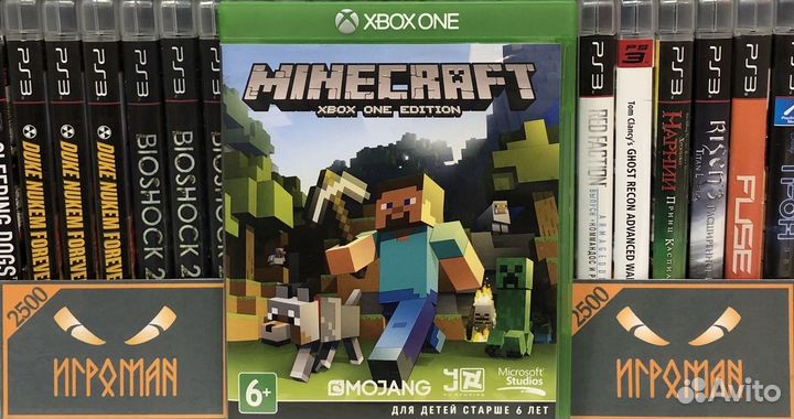 Игры Xbox One Minecraft