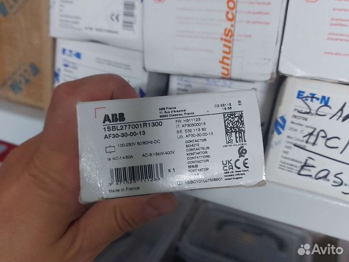 Контактор ABB AF30-30-00-13