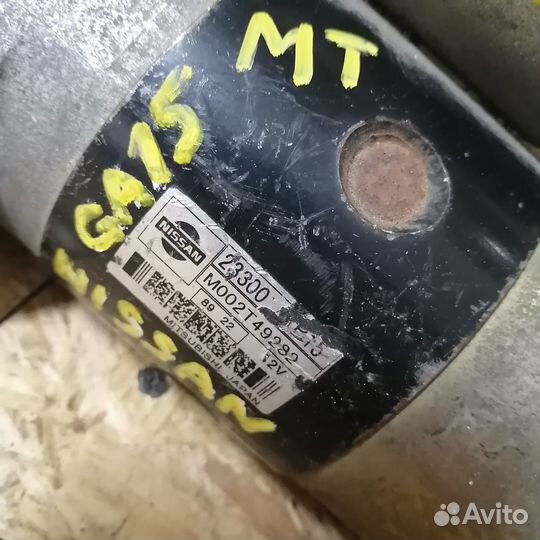 Стартер Nissan Pulsar FN15 GA15DE MT