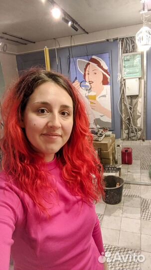 Художественная роспись стен в квартирах, кафе и др