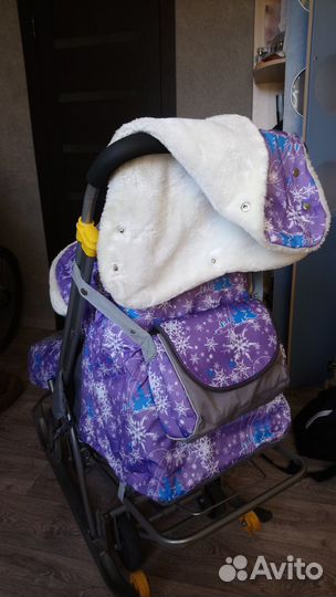 Детские зимние санки