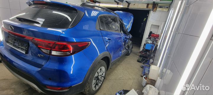 Kia Rio X-Line 1.6 AT, 2020, битый, 77 000 км