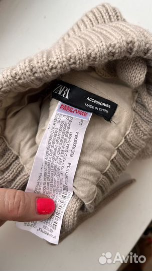 Шапка детская Zara на весну 52 см, новая