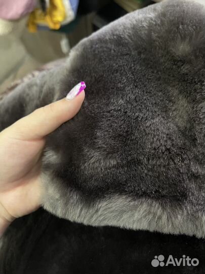 Полушубок мутоновый женский