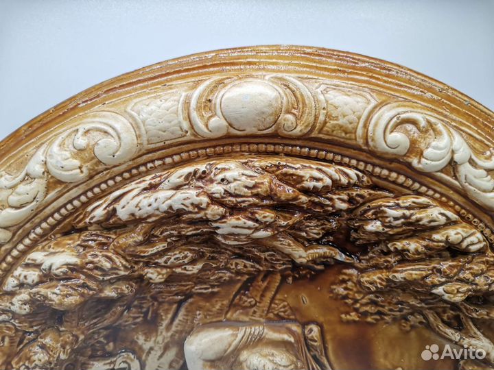 Панно Барельеф настенный Античность Гипс