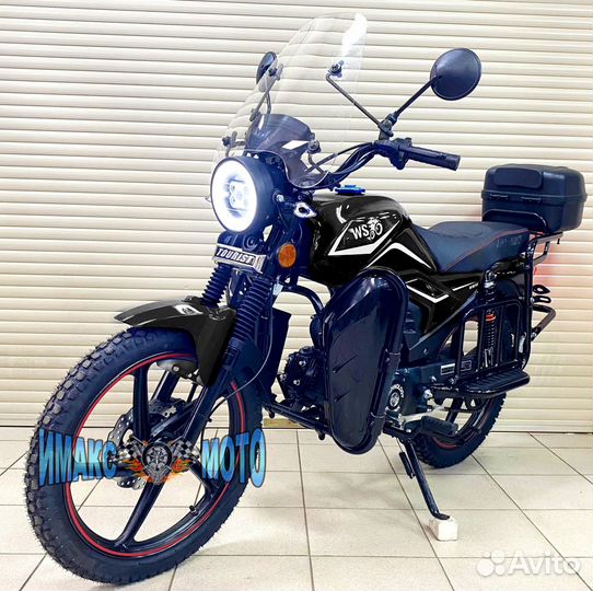 Мопед Alpha Турист дв. 110 см3 (S2) черный