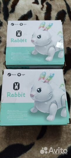 Музыкальная игрушка зайчик