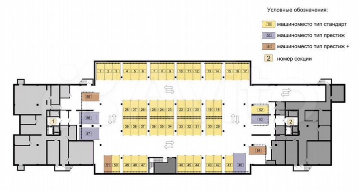 Машиноместо, 13 м²