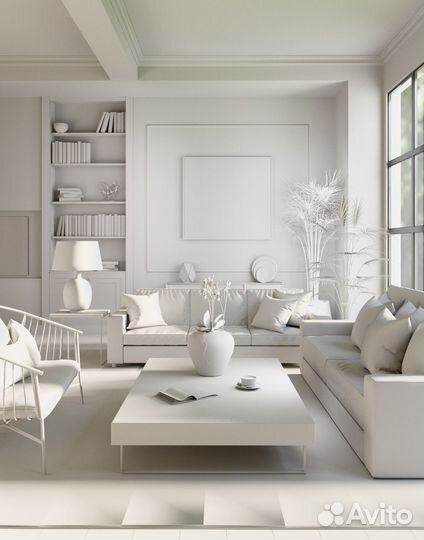 3D визуализация интерьера