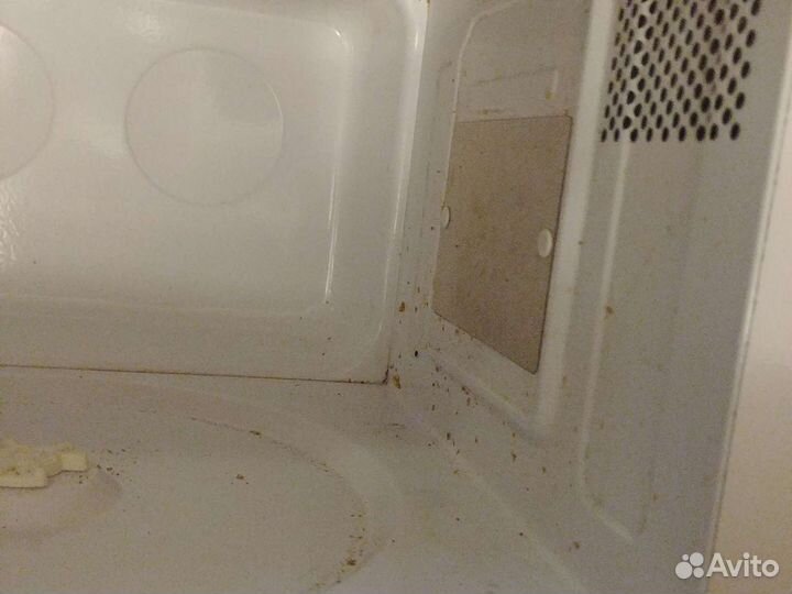 Микроволновка с тарелкой на запчасти