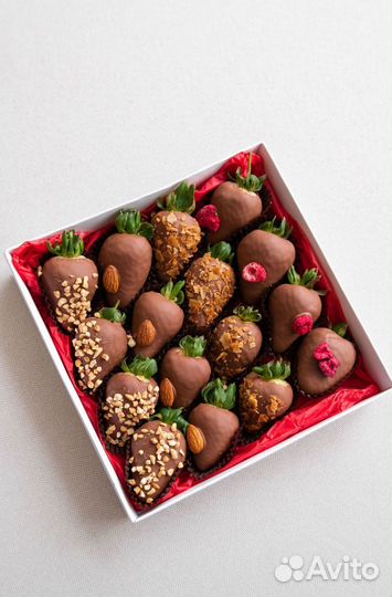 Клубника в шоколаде бокс