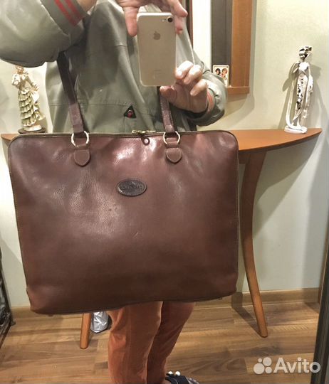 Сумка Tangaroa Venezia Италия винтаж натур.кожа