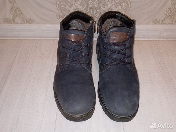 Ботинки зимние натуральные 44.5р