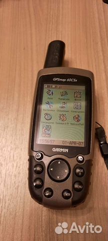 Навигатор туристический garmin GPSmap 60CSx