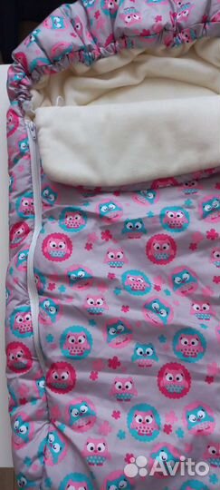 Конверт демисезонный в коляску, новый