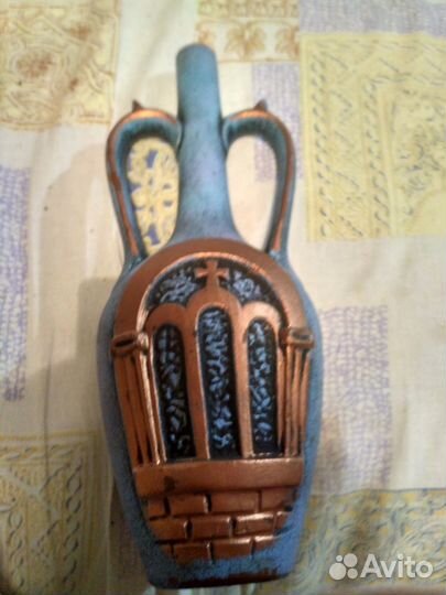 Бутылка керамический Грузия высота 30 см