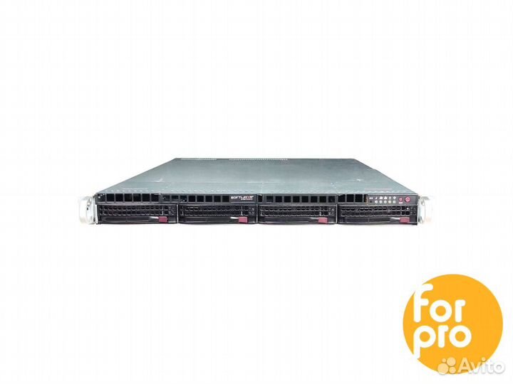 Сервер Supermicro 819 4LFF 2xE5-2696v4 176GB