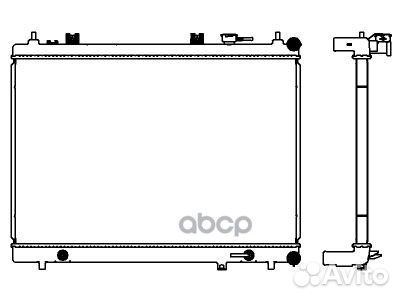 Радиатор системы охлаждения 33418515 Sakura