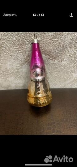 Елочные игрушки СССР 5шт