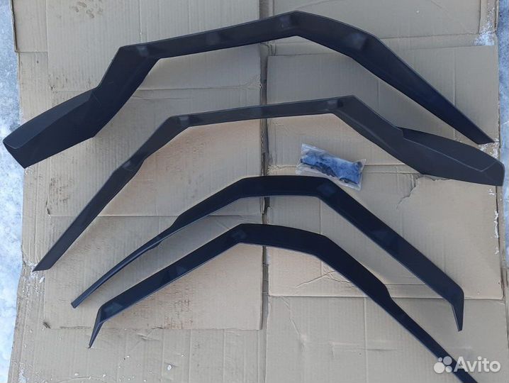 Расширители арок (крыльев) hisun ATV 750 Хисун 550