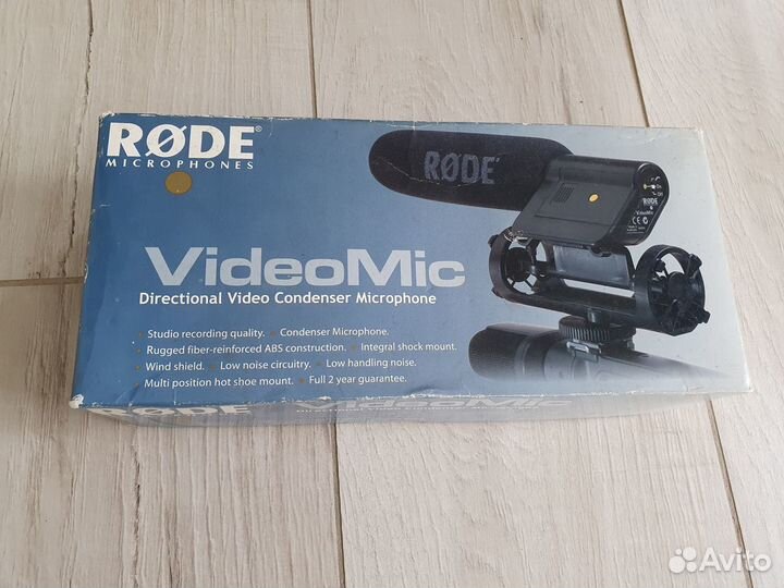 Микрофон для видеокамеры Rode Videomic N3594