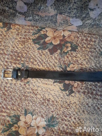 Ремень мужской натуральная кожа дл 111см