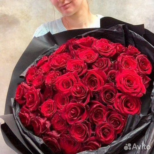 Букет роз для женщины