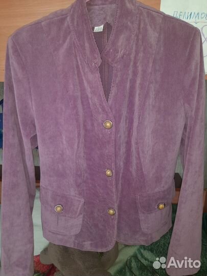 Вельветовый пиджак женский