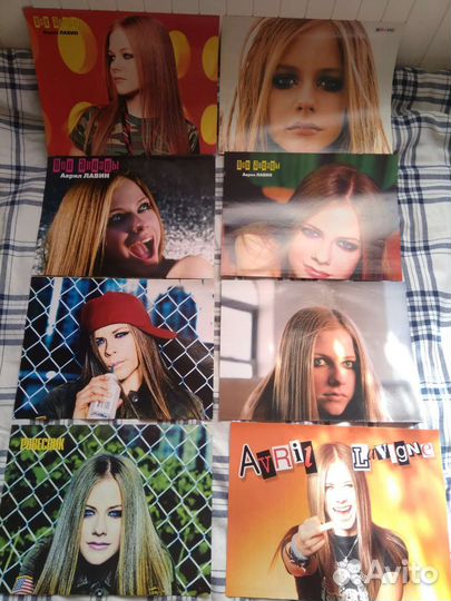 Плакаты статьи с Аврил Лавин Avril Lavigne
