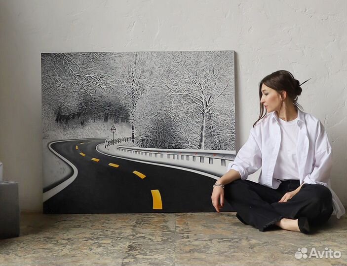 Картина маслом на заказ. Интерьерная картина