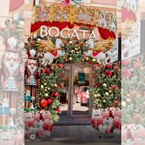 Красная огненная лошадь конь из пенопласта