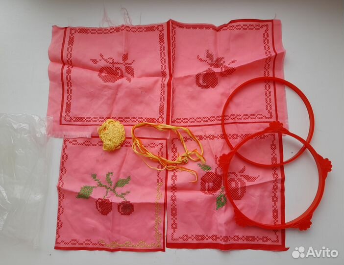 Набор для вышивания СССР детский