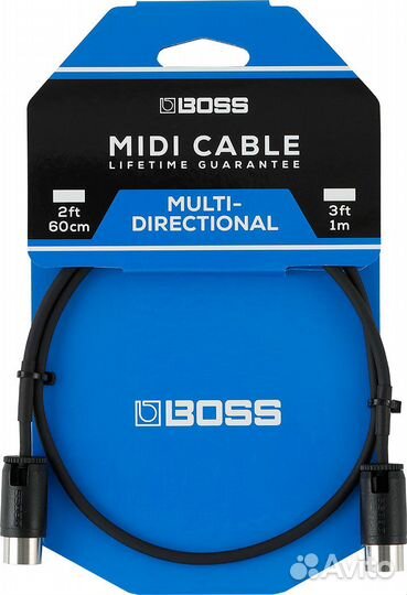 Кабель 30 см boss bmidi-PB1