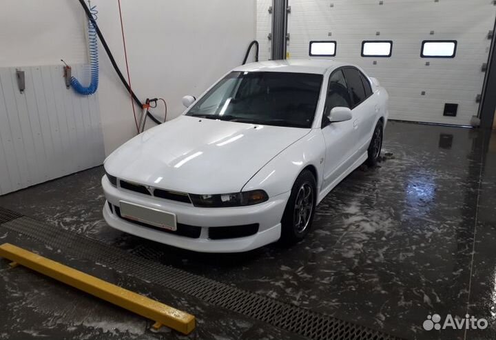 Накладка на передний бампер сток Galant 8