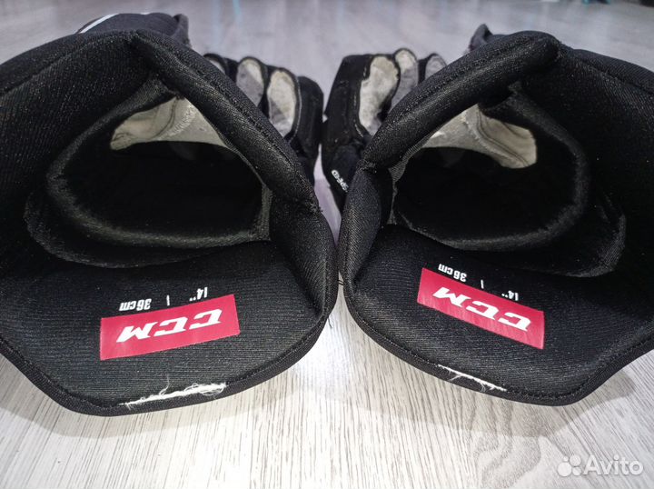 Перчатки хоккейные CCM FT 350 (14