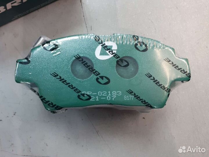 Тормозные колодки toyota corolla 120