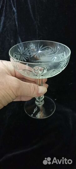 Вазочка для варенья хрусталь