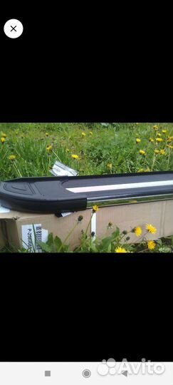 Пороги площадки toyota рав4 2006-2019